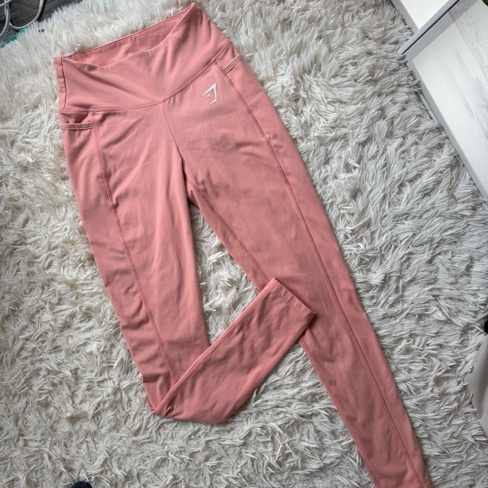 Gymshark Coral Pink Leggings size xs